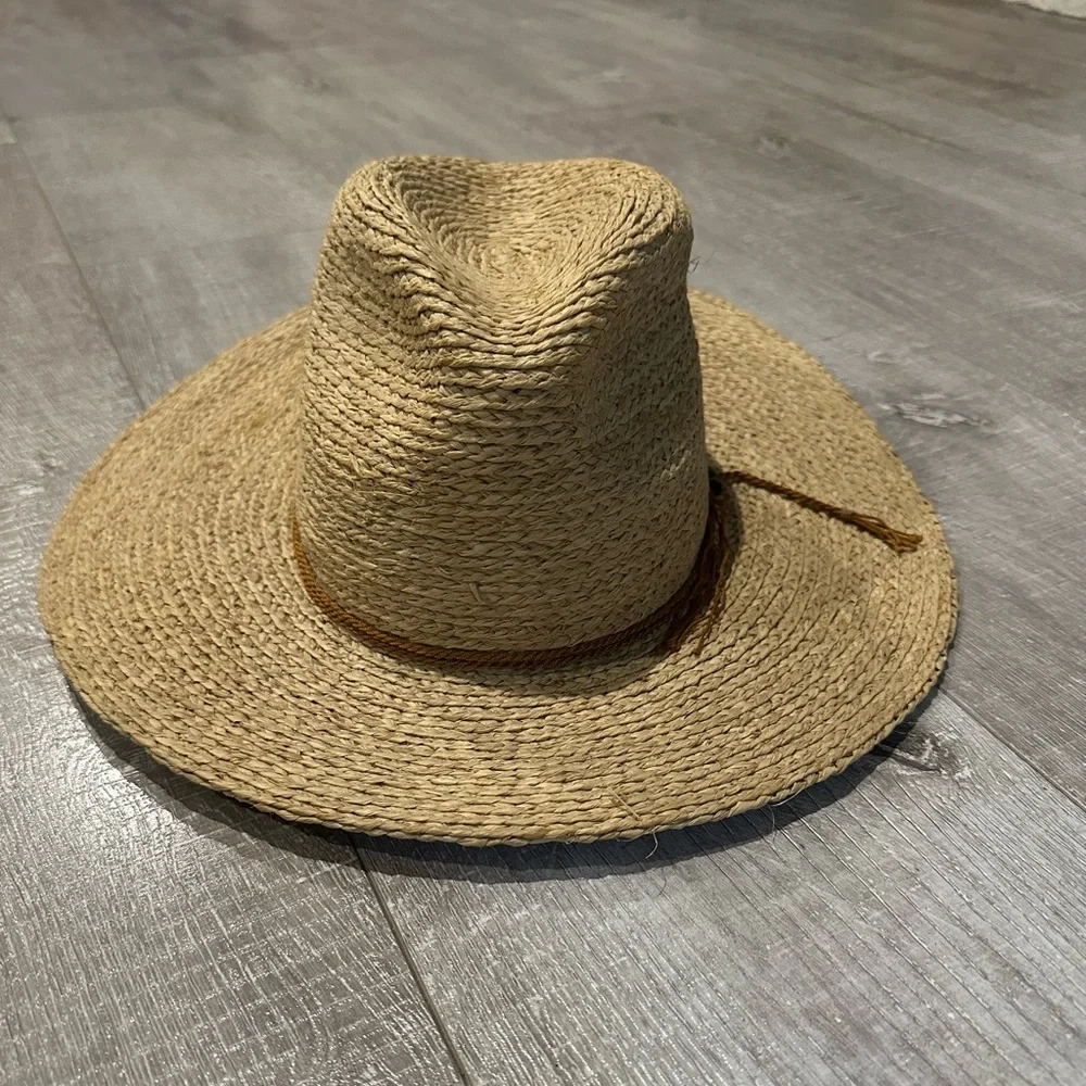 Brixton Natural Straw Hat - Picture 2 of 6